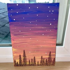 Night Sky painting
